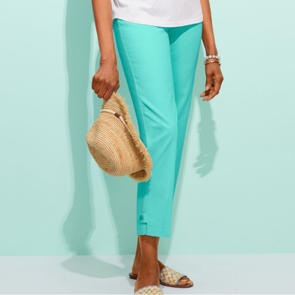 Talbots Perfect Skimmer vivid jade size 6